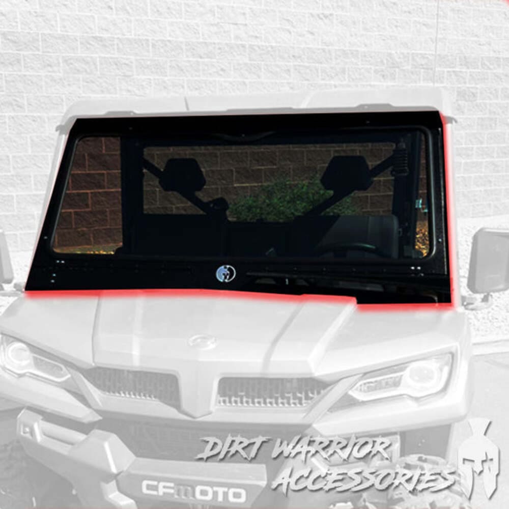 Dirt Warrior '19+ CF Moto U Force 1000 Front Windshield