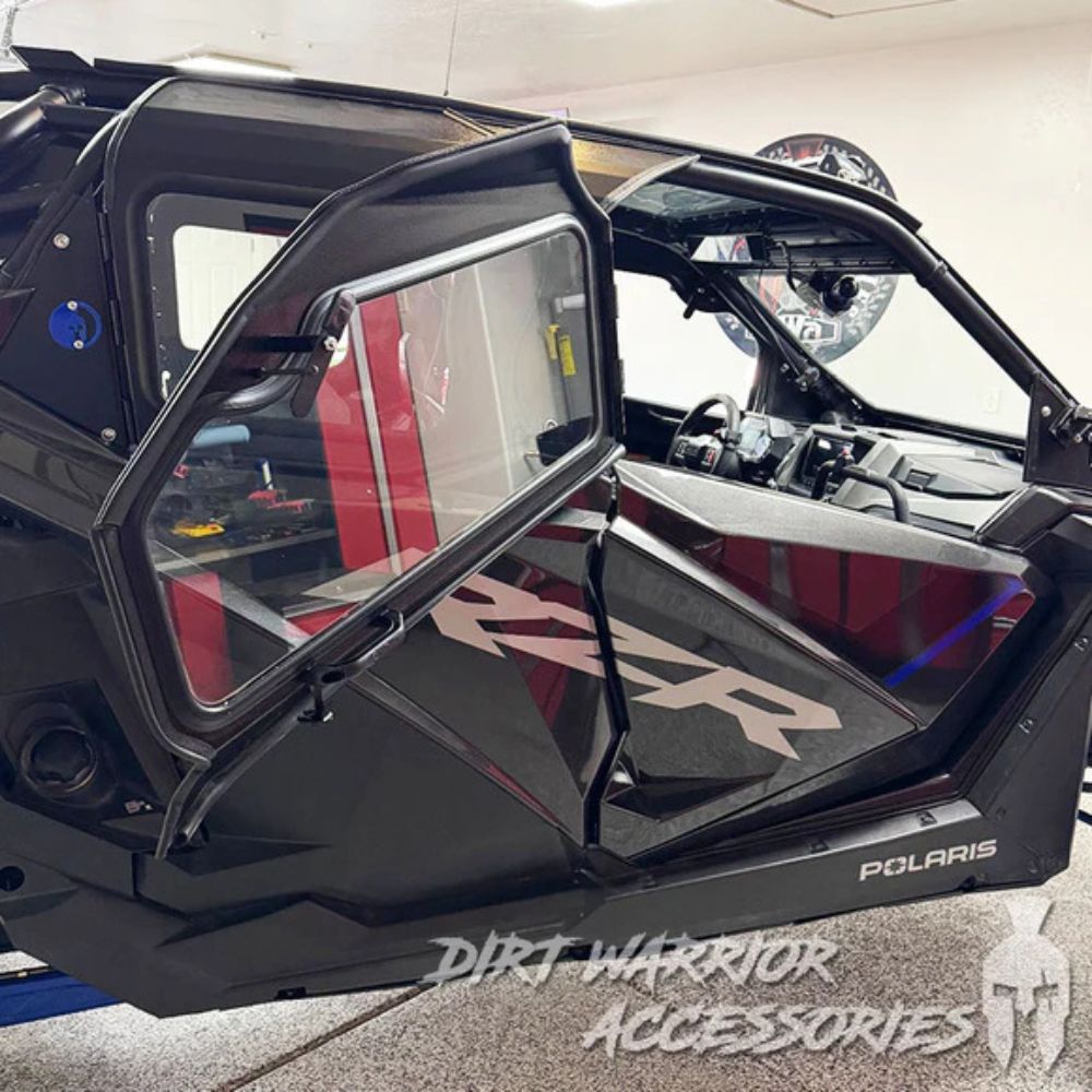 Dirt Warrior '20-'24 Polaris RZR Pro XP 4-Seat Cab Enclosure Upper Side Doors & Panels