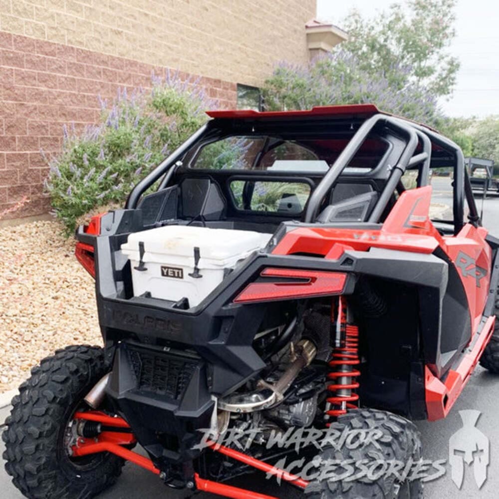 Dirt Warrior '20-'24 Polaris RZR Pro XP Rear Windshield w/ Rockford Fosgate System