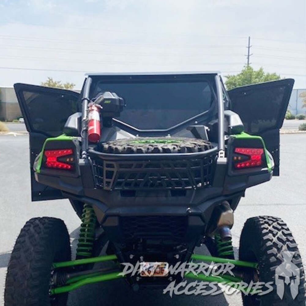 Dirt Warrior '20+ Kawasaki Teryx KRX 1000 2-Seat Cab Enclosure Upper Side Doors & Panels