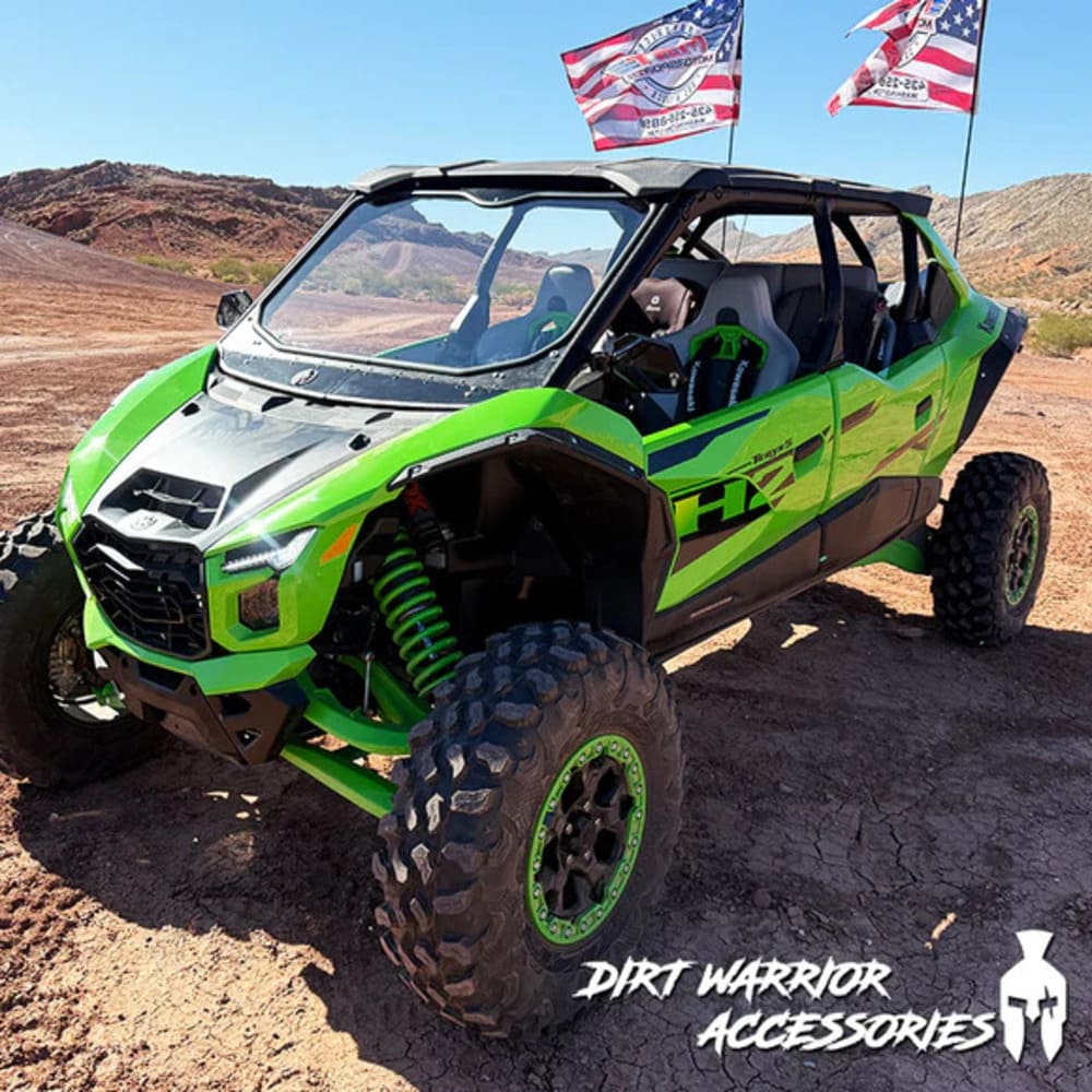 Dirt Warrior 2025+ Kawasaki Teryx H2 Front Windshield
