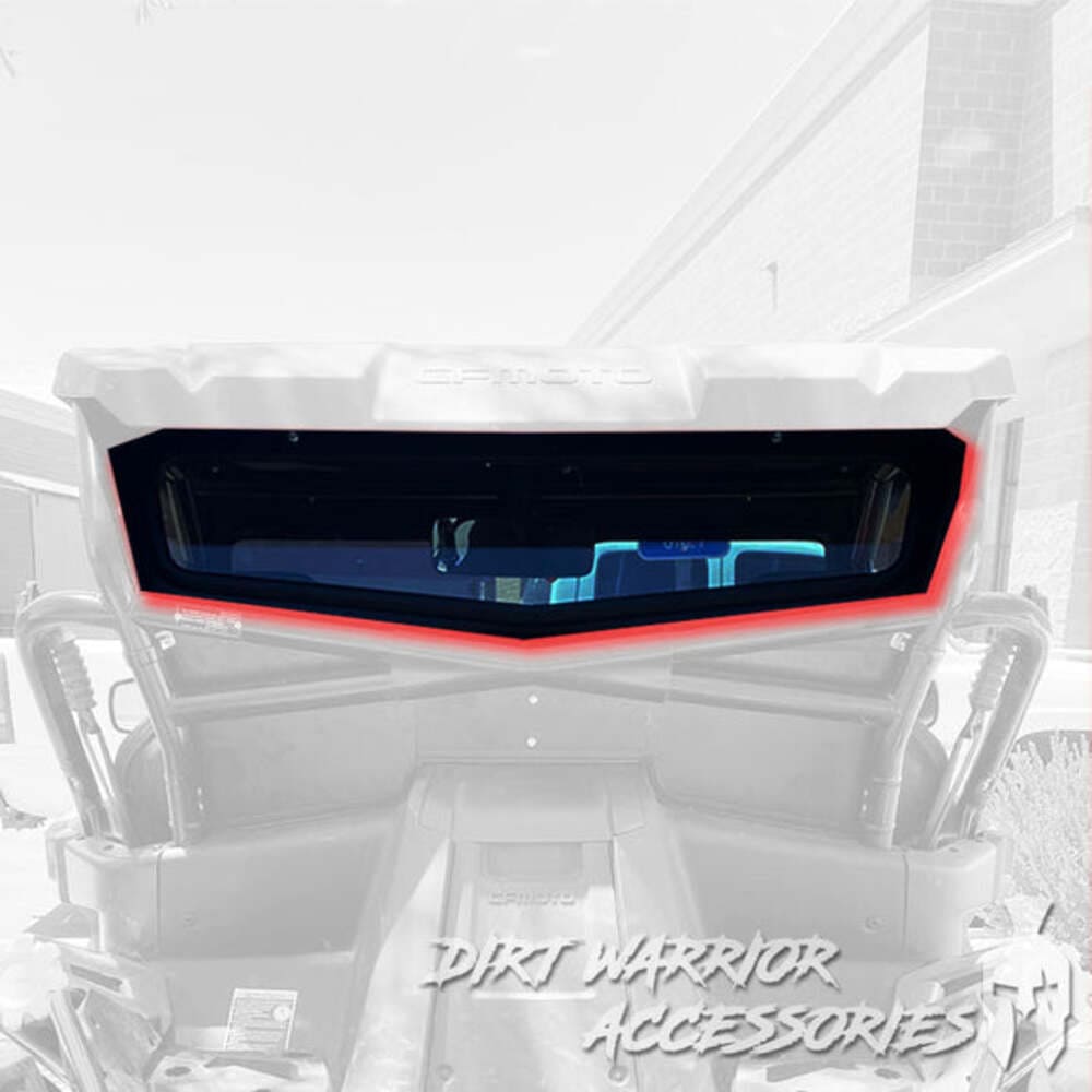 Dirt Warrior '21-'24 CF Moto Z Force 950 H.O. Rear Windshield