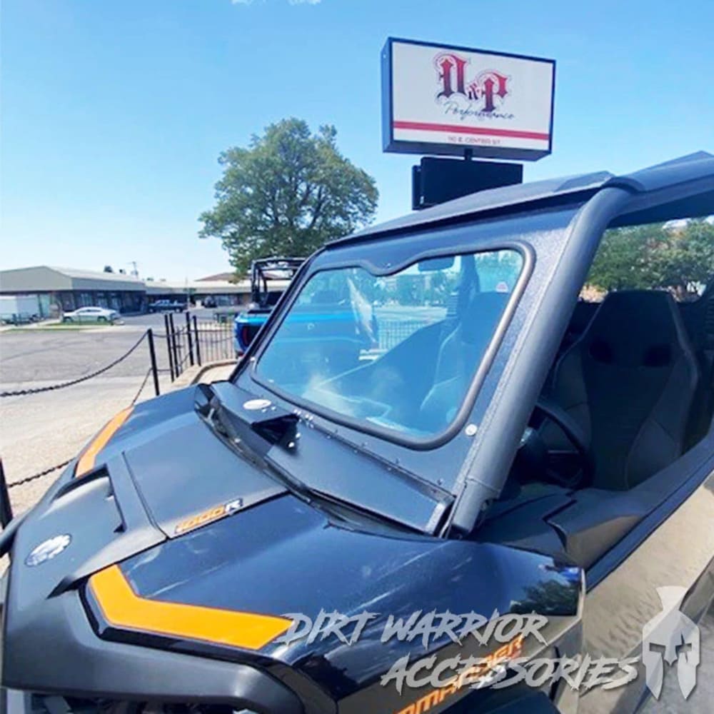 Dirt Warrior '21+ Can-Am Commander 2-Seat Rear Windshield