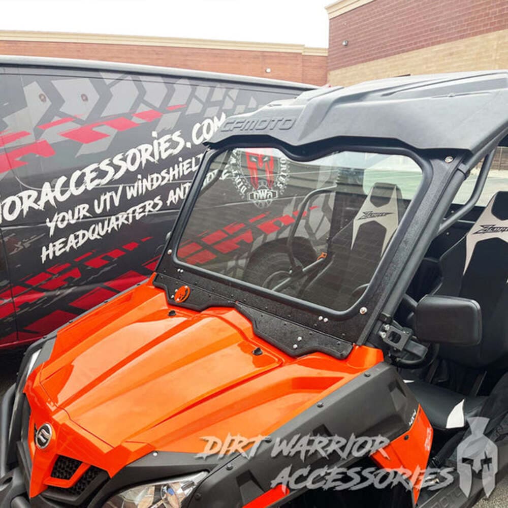 Dirt Warrior '21+ CF Moto Z Force 500 Trail Front Windshield