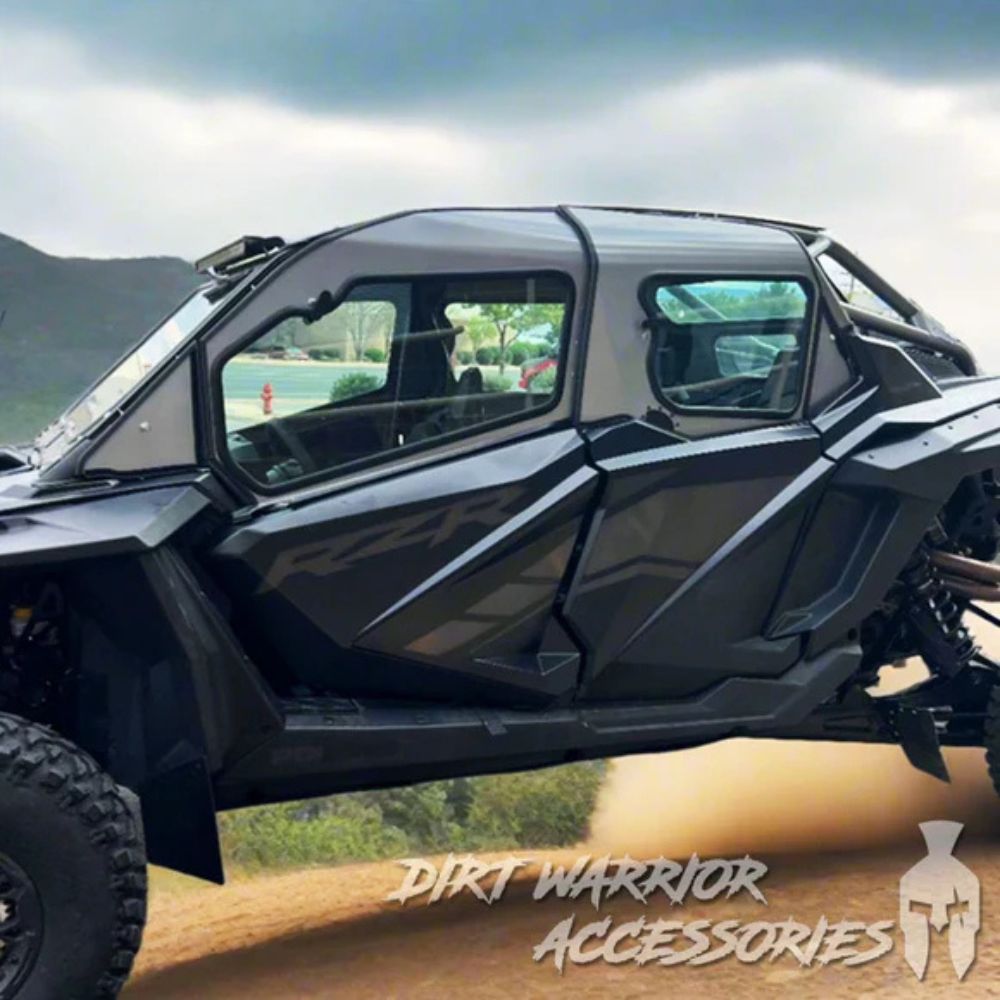 Dirt Warrior '22-'24 Polaris Polaris RZR Pro R 4-Seat Cab Enclosure Upper Side Doors & Panels