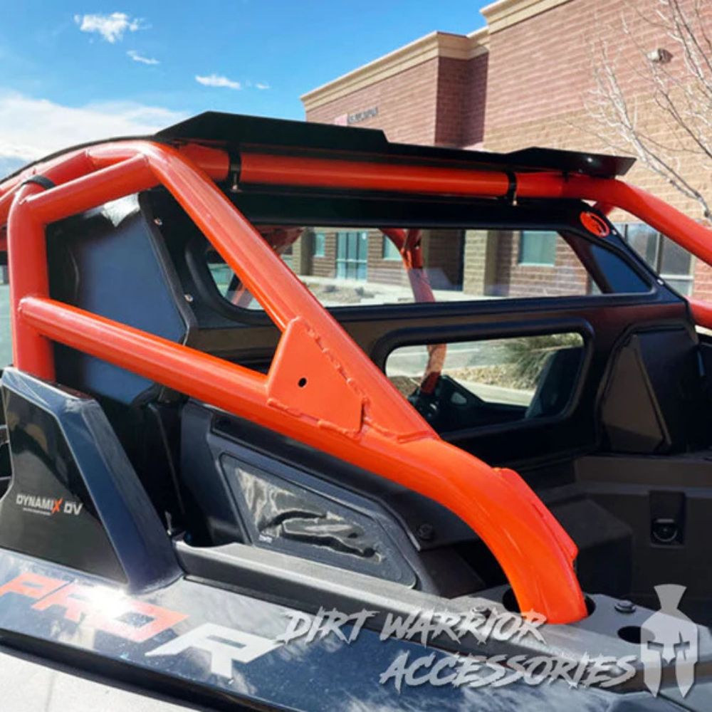 Dirt Warrior '22-'24 Polaris RZR Pro R Rear Windshield w/ Rockford Fosgate System