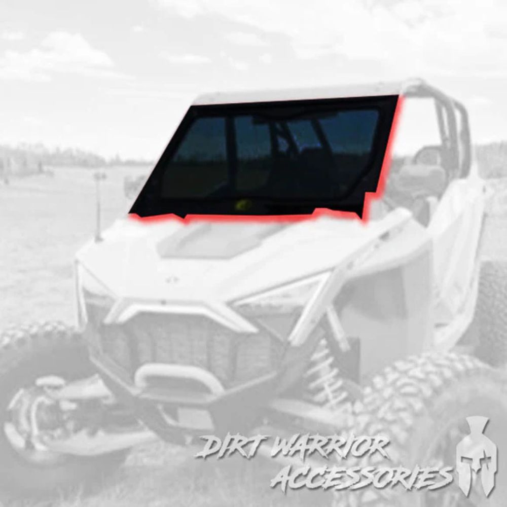 Dirt Warrior '22-'24 Polaris RZR Turbo R Front Windshield