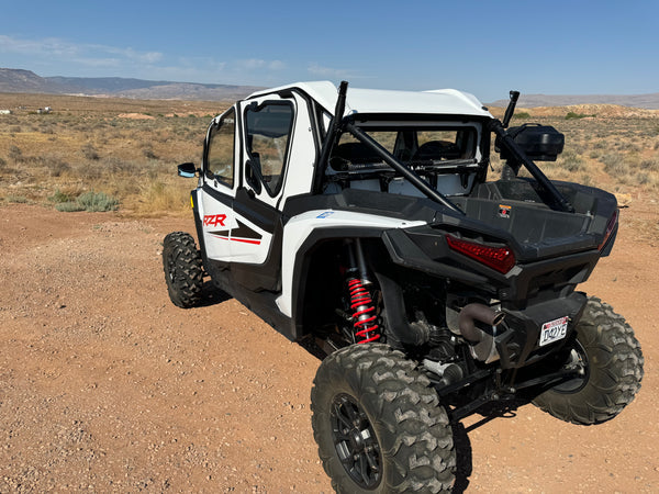 Dirt Warrior '24+ Polaris RZR XP 1000/Turbo 4-Seat Upper Side Doors & Panels Cab Enclosure