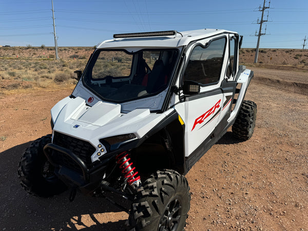 Dirt Warrior '24+ Polaris RZR XP 1000/Turbo 4-Seat Upper Side Doors & Panels Cab Enclosure