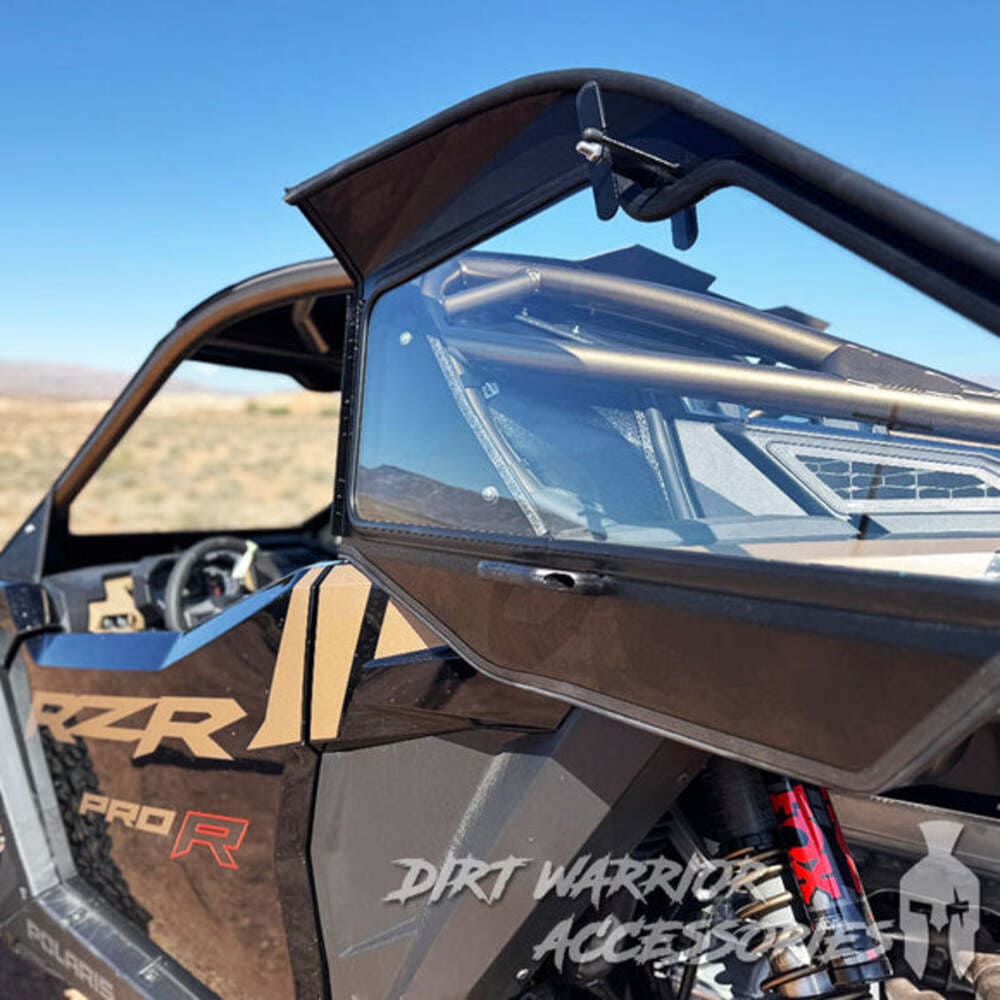 Dirt Warrior '25+ Polaris RZR Pro R 2-Seat Cab Enclosure Upper Side Doors & Panels