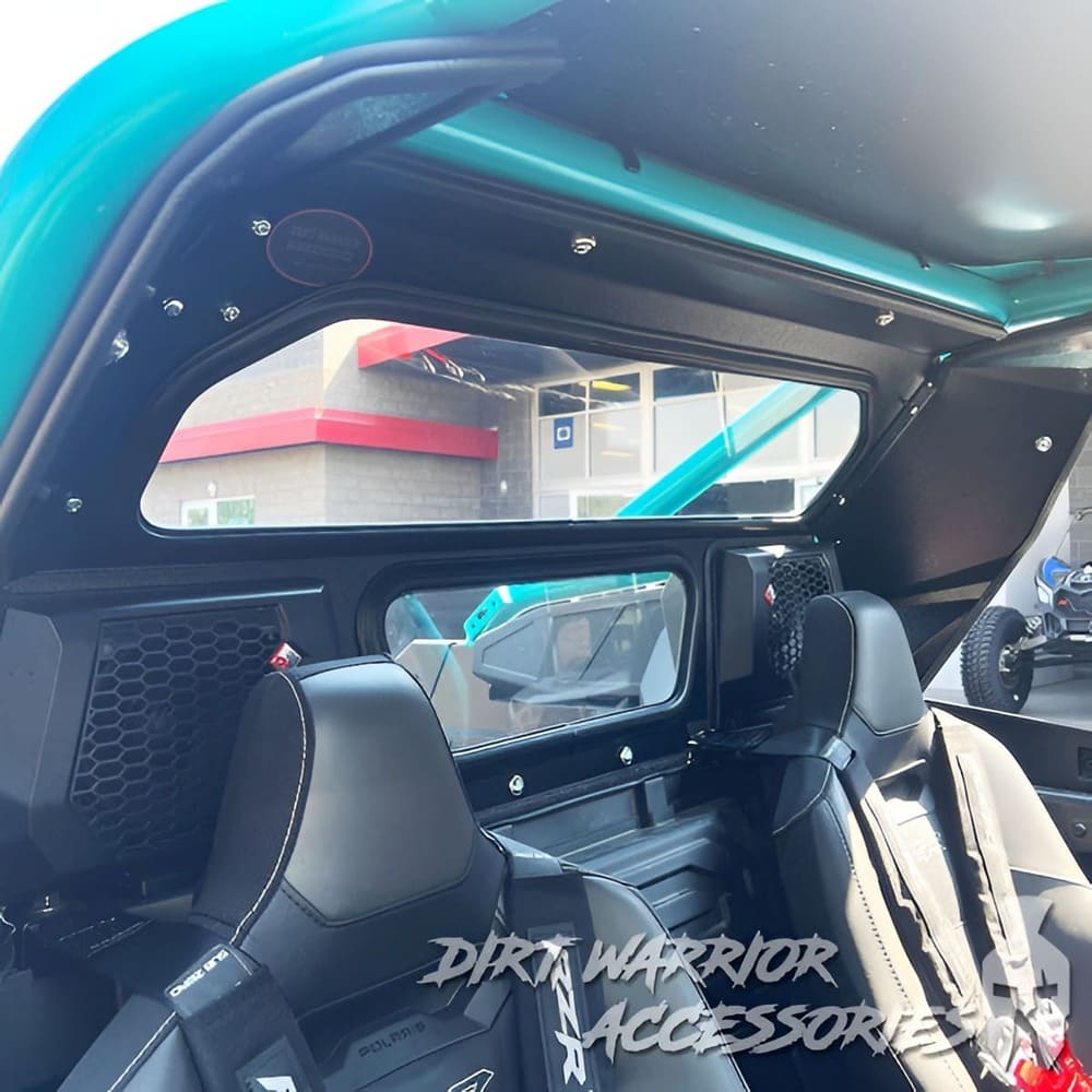Dirt Warrior '25+ Polaris RZR Pro R Rear Windshield w/ Rockford Fosgate System