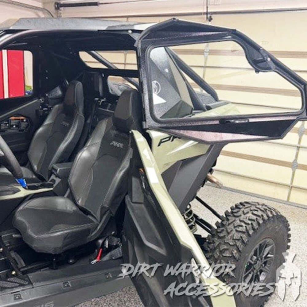 Dirt Warrior '25+ Polaris RZR Pro S 2-Seat Cab Enclosure Upper Side Doors & Panels