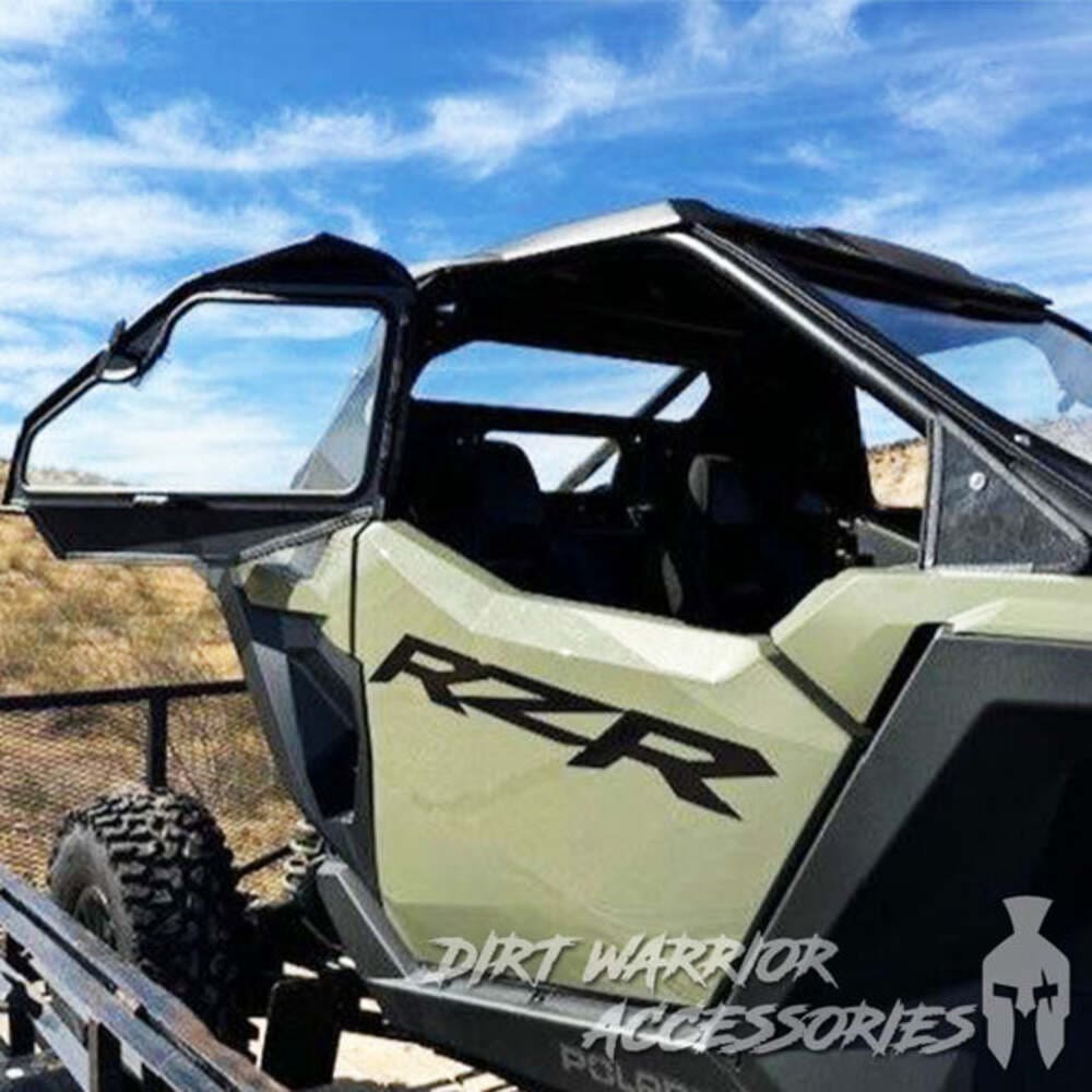 Dirt Warrior '25+ Polaris RZR Pro S 2-Seat Cab Enclosure Upper Side Doors & Panels