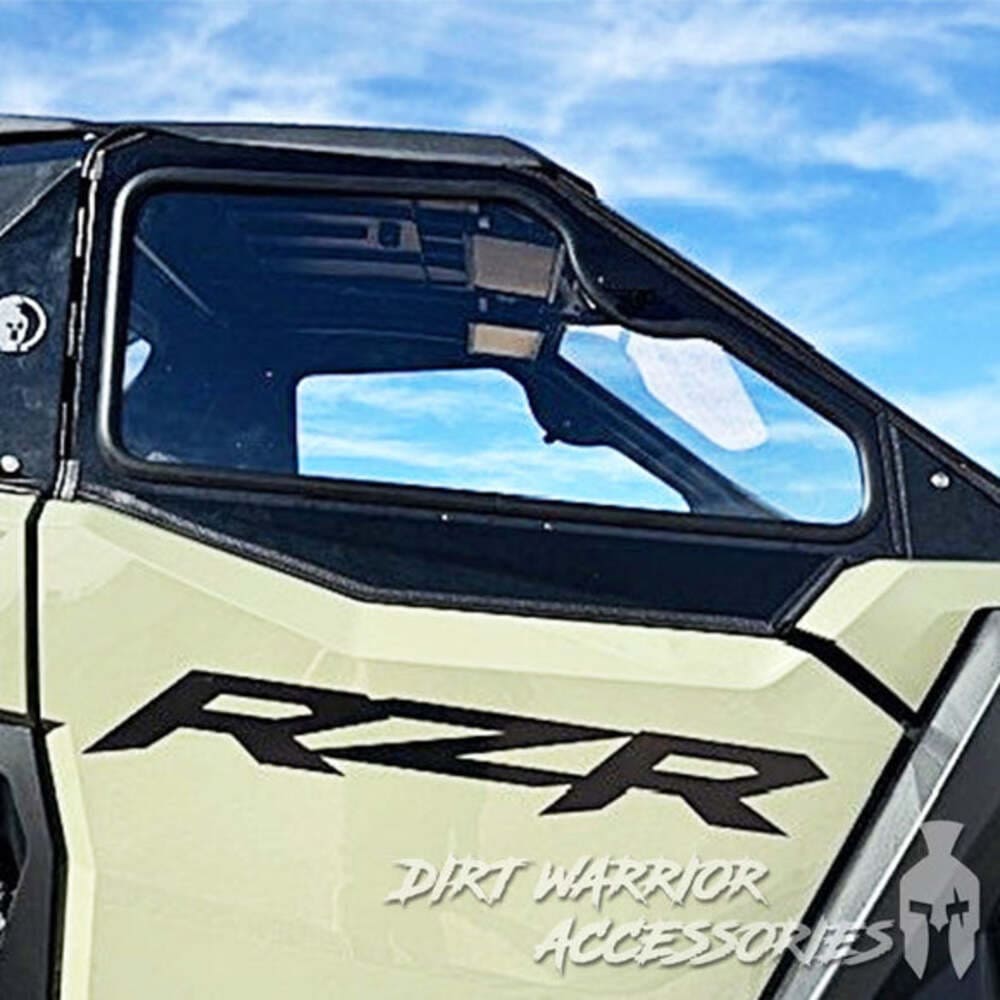 Dirt Warrior '25+ Polaris RZR Pro S 2-Seat Cab Enclosure Upper Side Doors & Panels