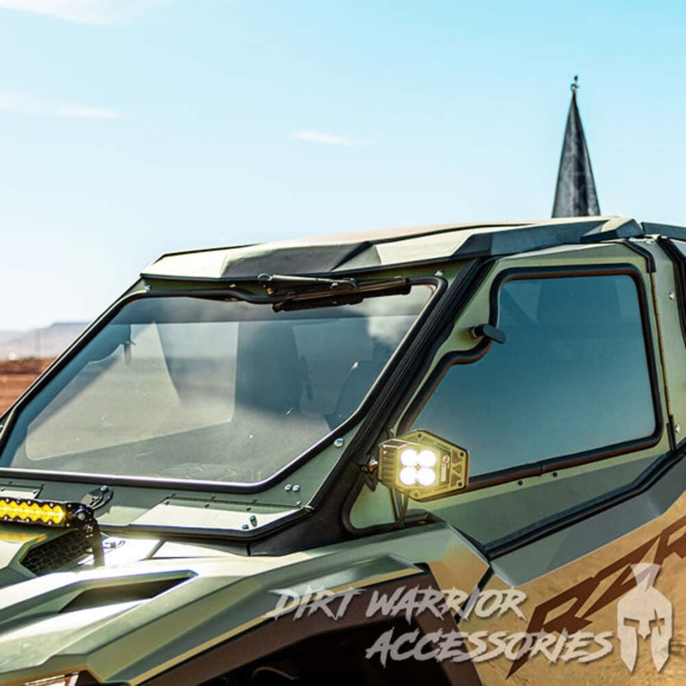 Dirt Warrior '25+ Polaris RZR Pro XP 4-Seat Cab Enclosure Upper Side Doors & Panels