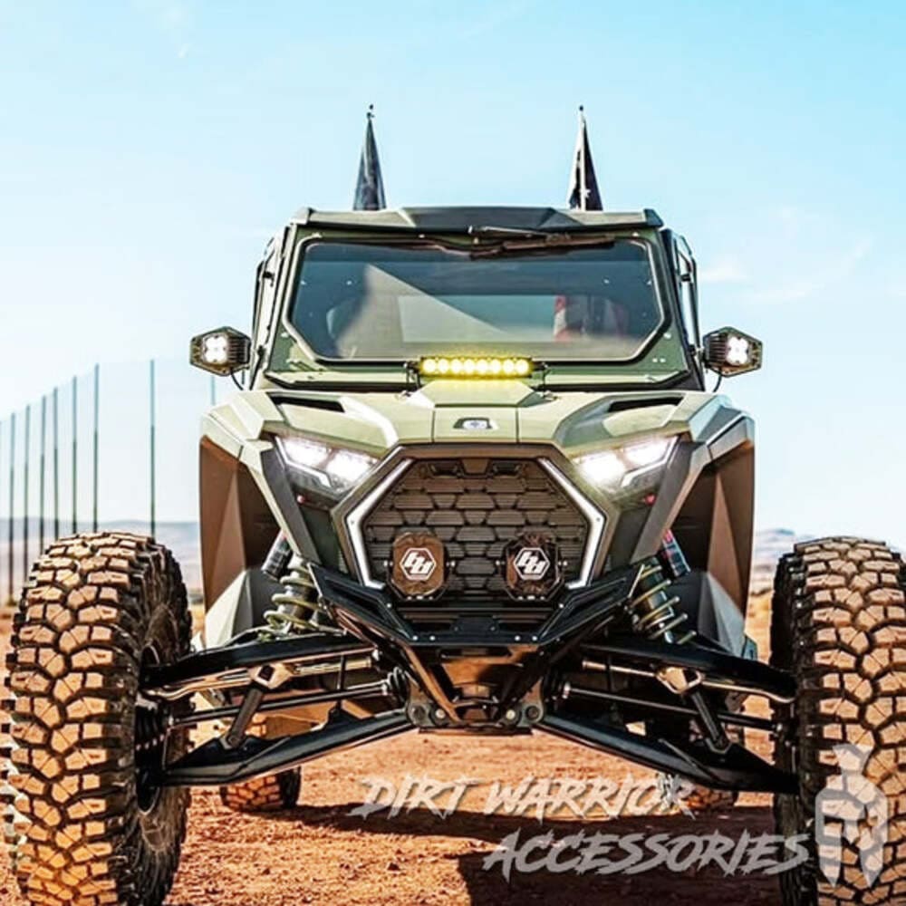 Dirt Warrior '25+ Polaris RZR Pro XP 4-Seat Cab Enclosure Upper Side Doors & Panels