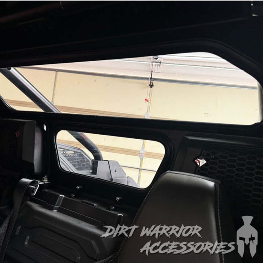 Dirt Warrior '25+ Polaris RZR Pro XP Rear Windshield w/ Rockford Fosgate System
