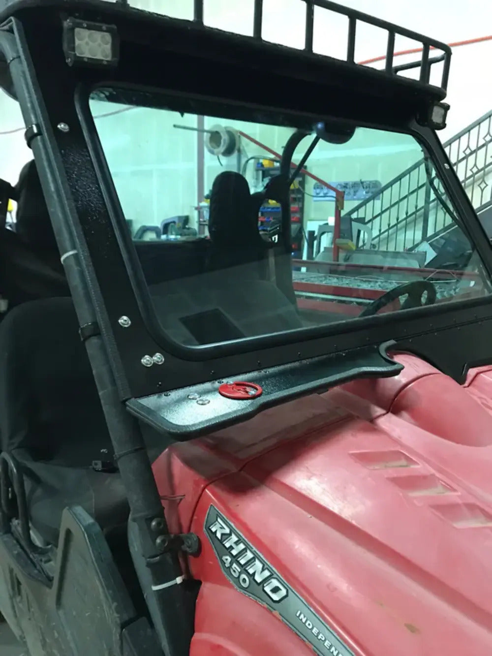 Dirt Warrior Accessories 05-'12 Yamaha Rhino Front Windshield