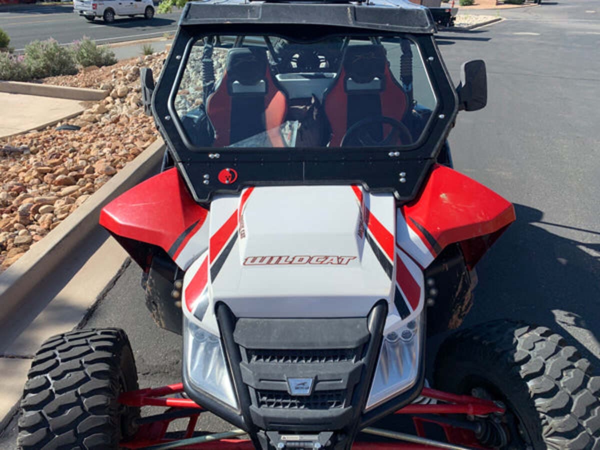 Dirt Warrior Accessories '13-'18 Arctic Cat Wildcat 1000 Front Windshield