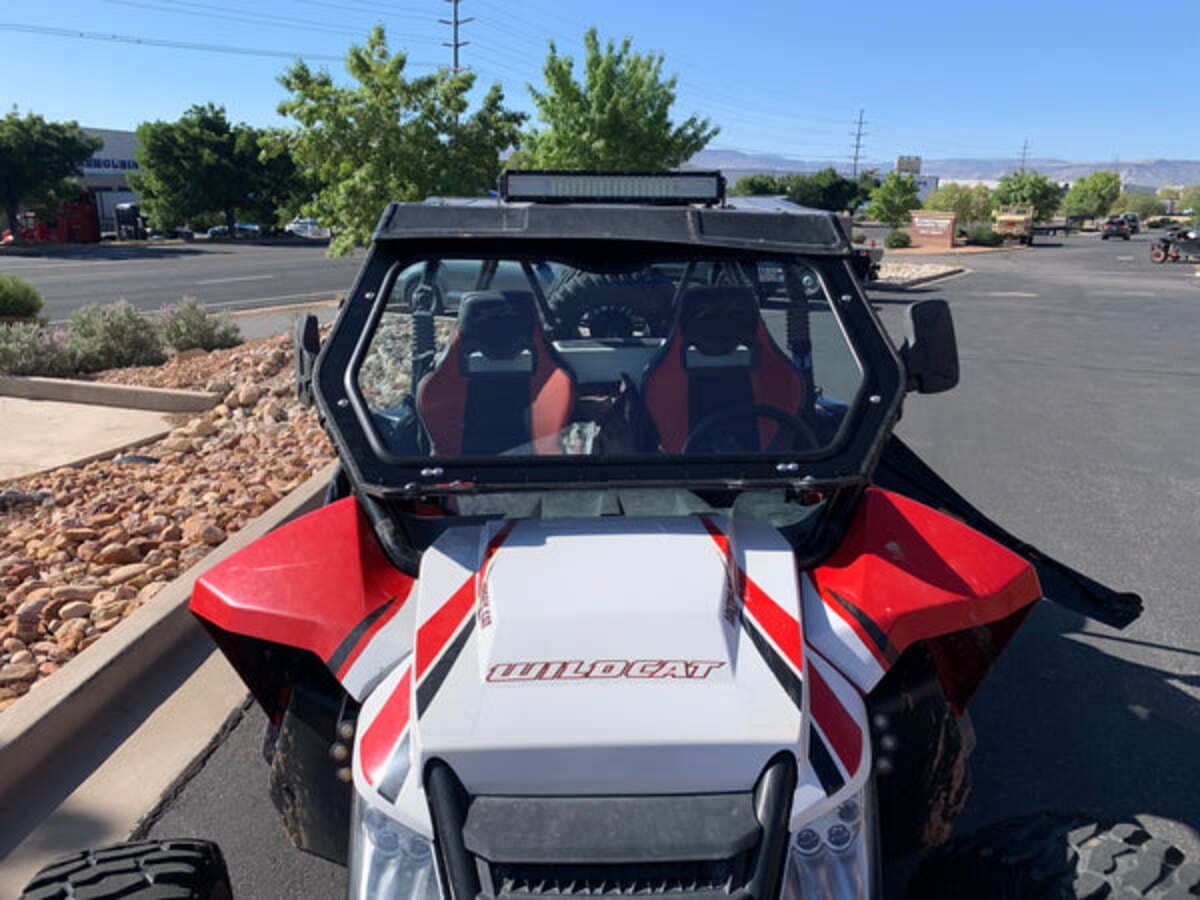 Dirt Warrior Accessories '13-'18 Arctic Cat Wildcat 1000 Front Windshield