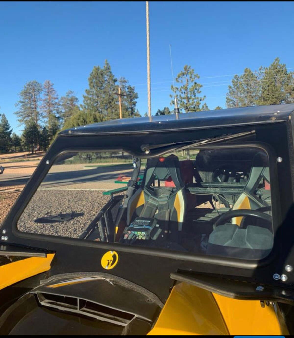 Dirt Warrior Accessories '13-'18 Can-Am Maverick Front Windshield