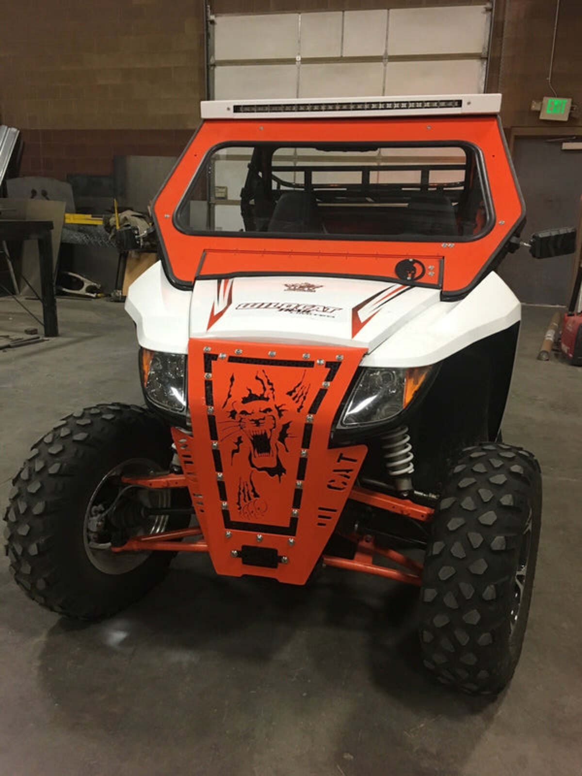 Dirt Warrior Accessories '14-'18 Arctic Cat Wildcat Sport/Trail 700 Front Windshield