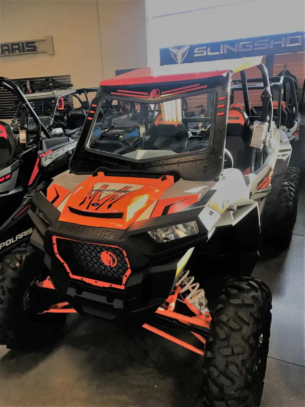 Dirt Warrior Accessories '14-'18 Polaris RZR XP 1000 Front Windshield