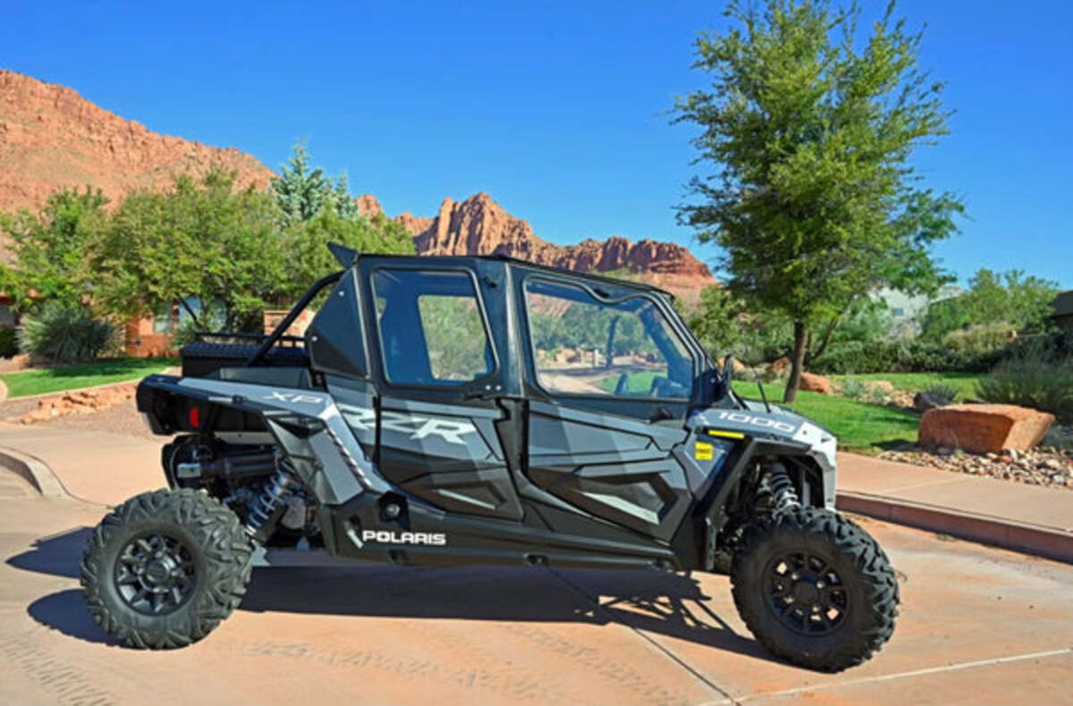 Dirt Warrior Accessories '14-'23 Polaris RZR 1000XP/Turbo 4-Seat Cab Enclosure Upper Side Doors Panels