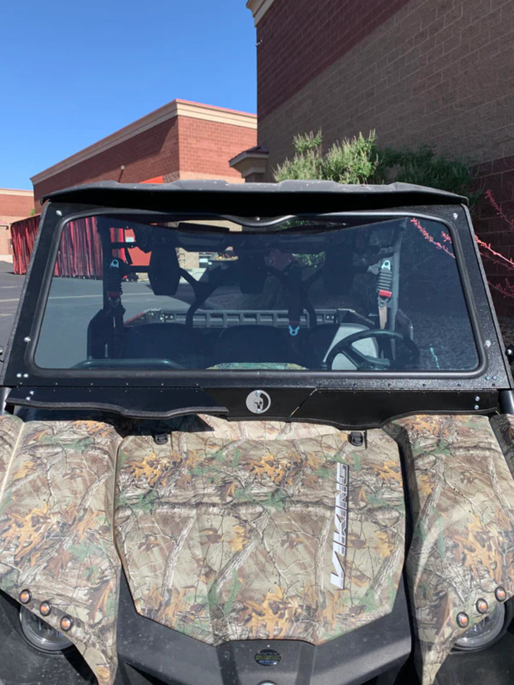 Dirt Warrior Accessories '14+ Yamaha Viking 700/ EPS Front Windshield