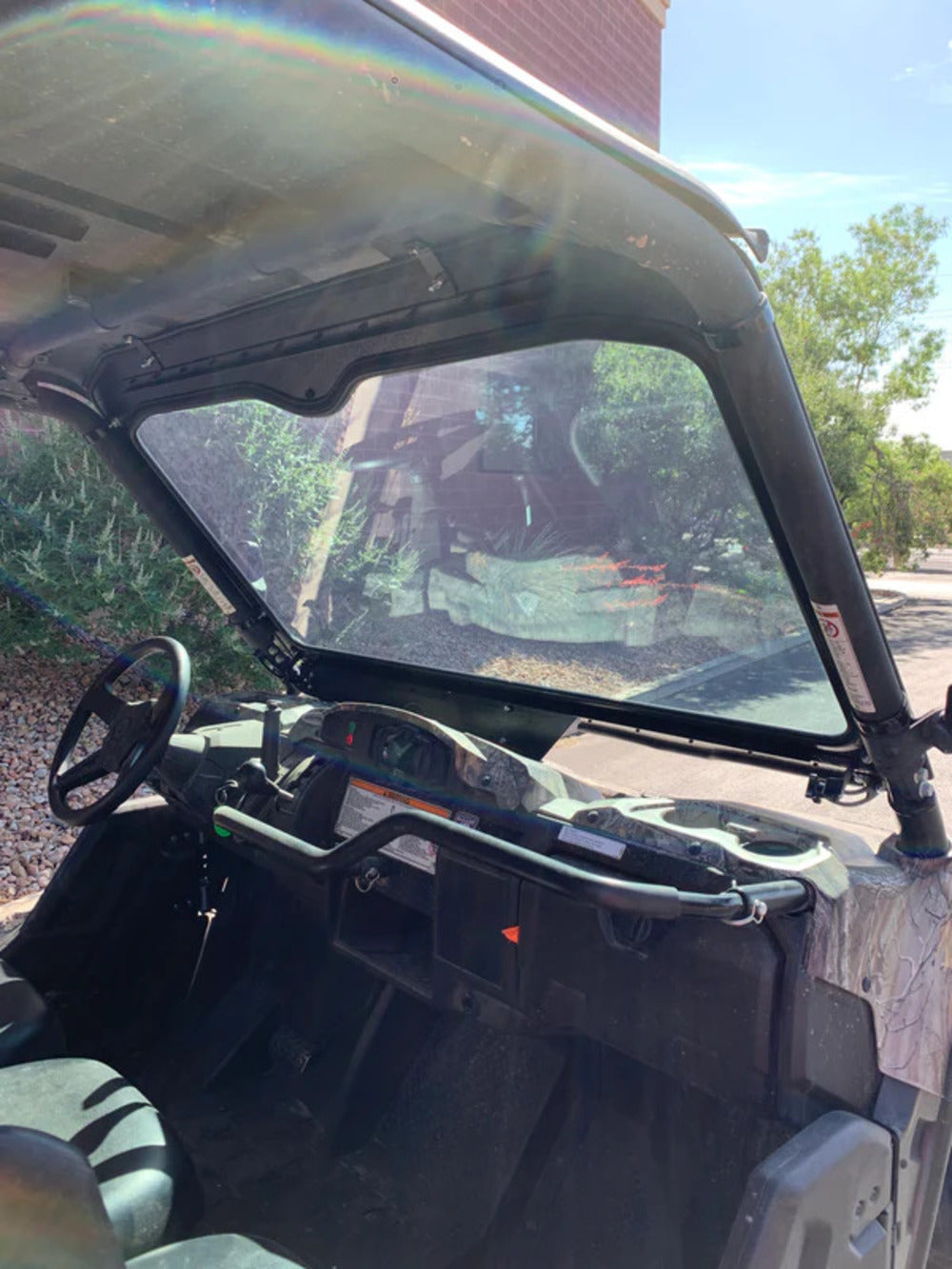 Dirt Warrior Accessories '14+ Yamaha Viking 700/ EPS Front Windshield