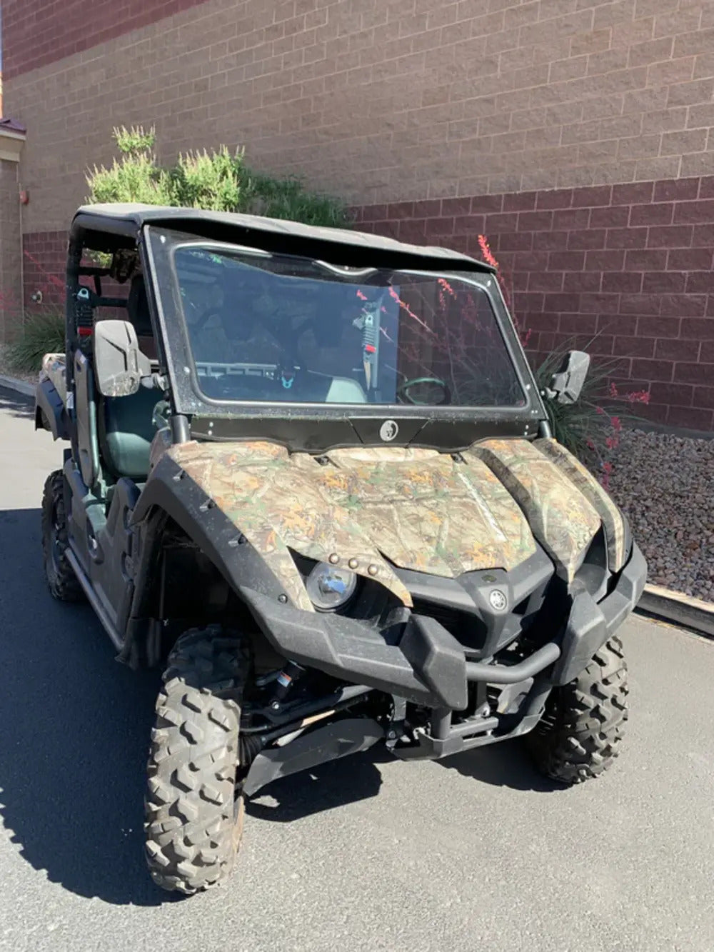 Dirt Warrior Accessories '14+ Yamaha Viking 700/ EPS Front Windshield