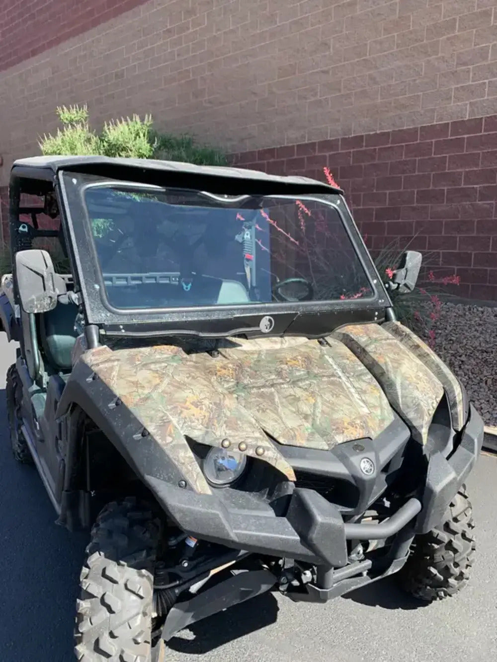 Dirt Warrior Accessories '14+ Yamaha Viking 700/ EPS Front Windshield