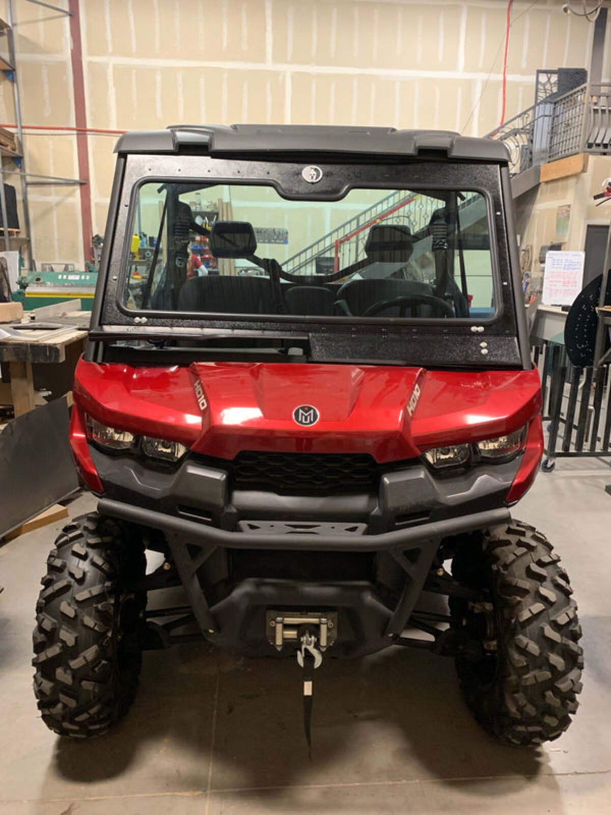 Dirt Warrior Accessories '15+ Can-Am Defender Front Windshield