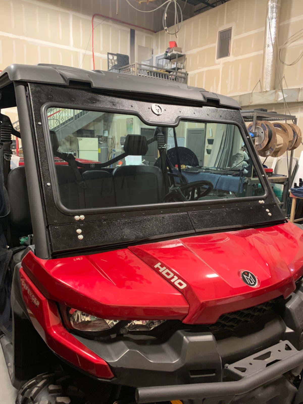 Dirt Warrior Accessories '15+ Can-Am Defender Front Windshield