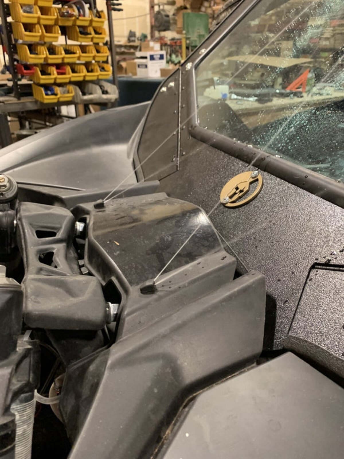 Dirt Warrior Accessories 16+ Can-Am Maverick X3 Electric Windshield Wiper Kit