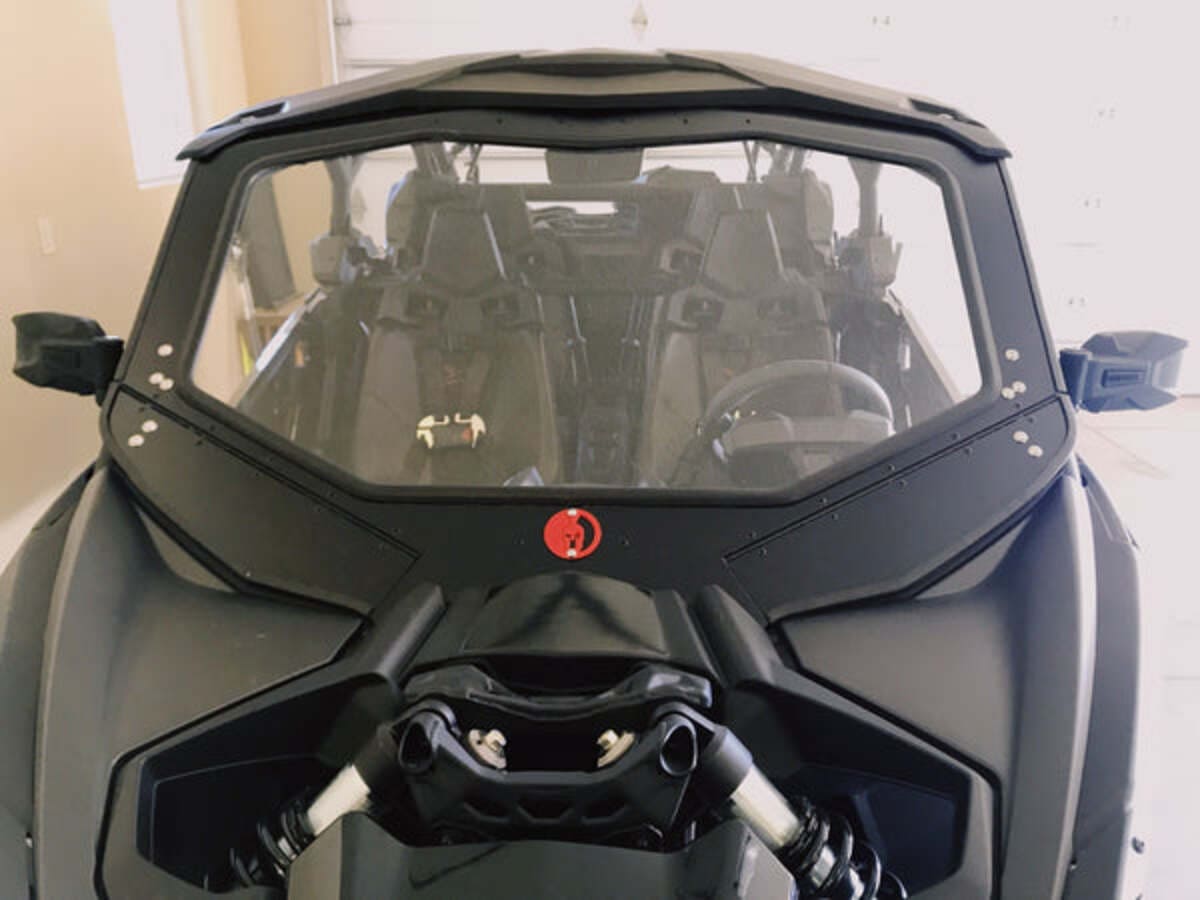 Dirt Warrior Accessories '16+ Can-Am Maverick X3 Front Windshield