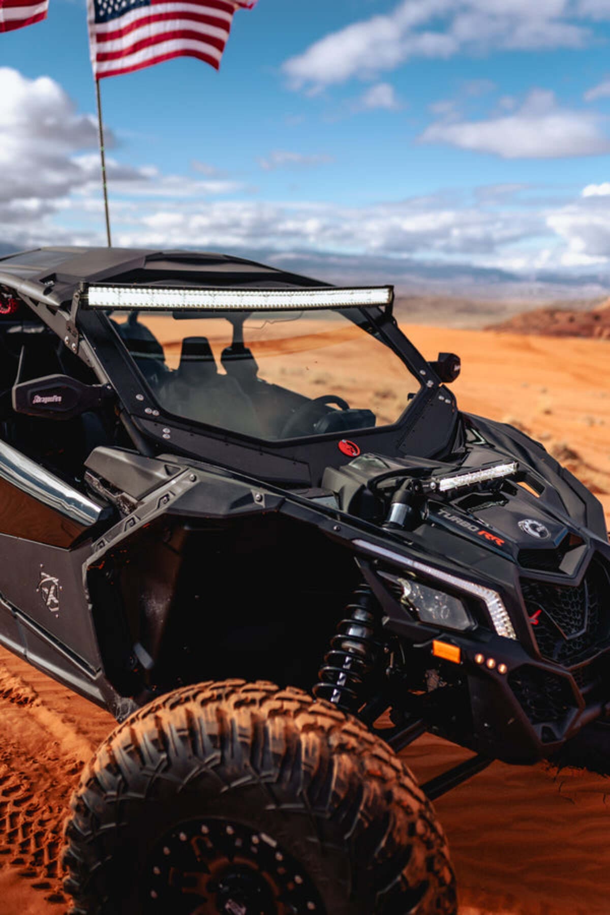 Dirt Warrior Accessories '16+ Can-Am Maverick X3 Front Windshield