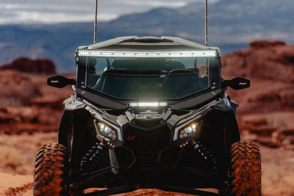 Dirt Warrior Accessories '16+ Can-Am Maverick X3 Front Windshield