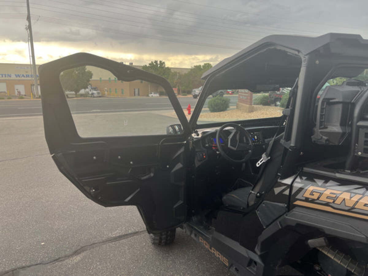 Dirt Warrior Accessories '16 Polaris General 2-Seat Cab Enclosure Upper Side Doors Panels