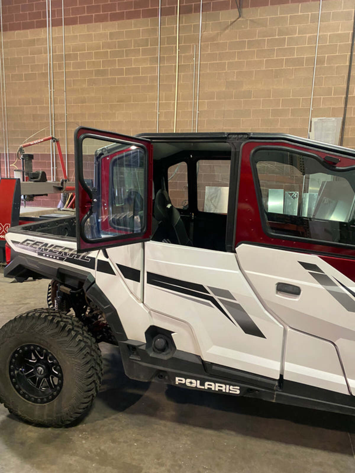 Dirt Warrior Accessories '16 Polaris General 4-Seat Cab Enclosure Upper Side Doors Panels