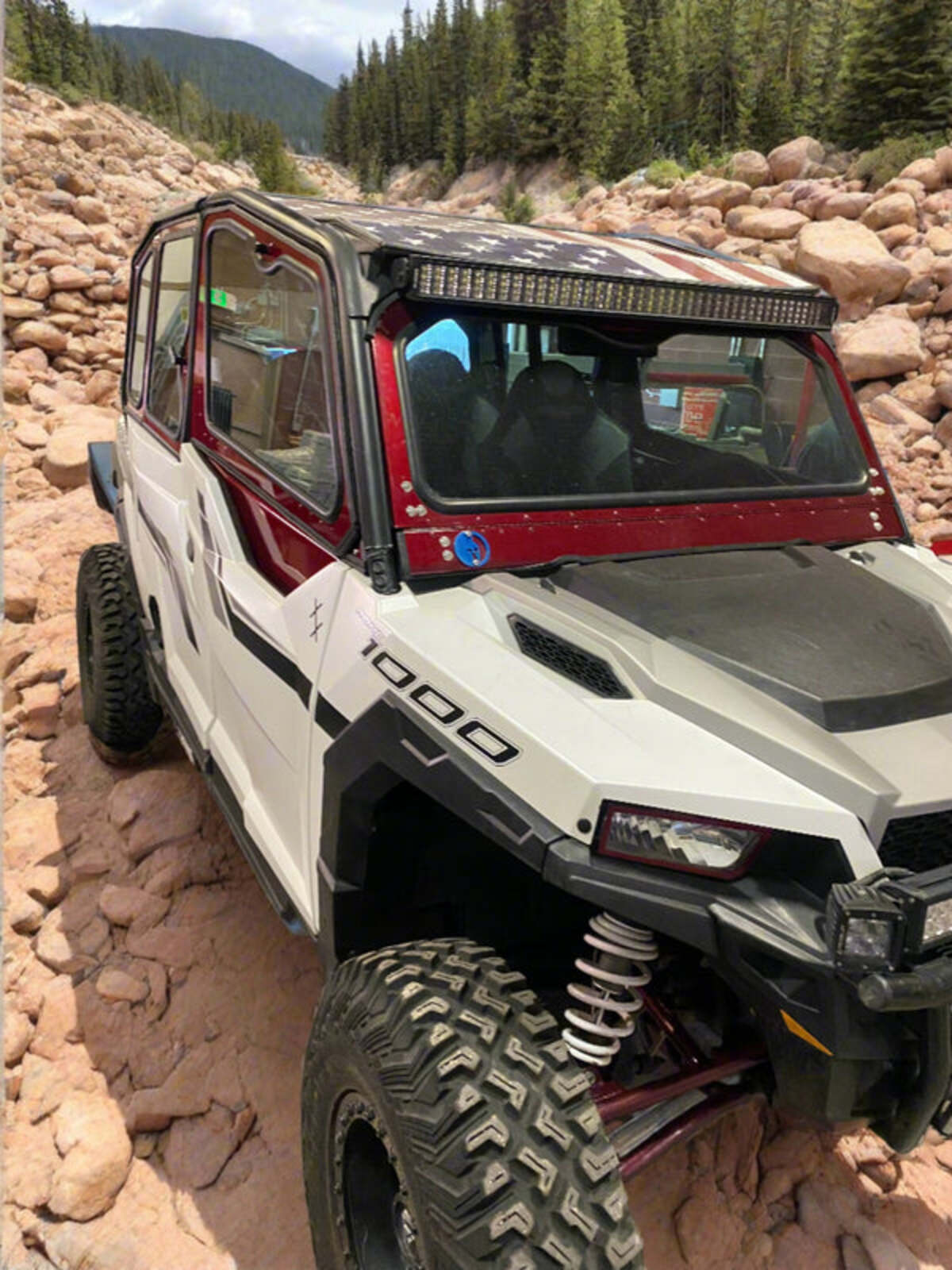 Dirt Warrior Accessories '16 Polaris General 4-Seat Cab Enclosure Upper Side Doors Panels