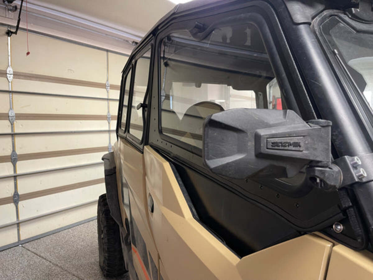 Dirt Warrior Accessories '16 Polaris General 4-Seat Cab Enclosure Upper Side Doors Panels