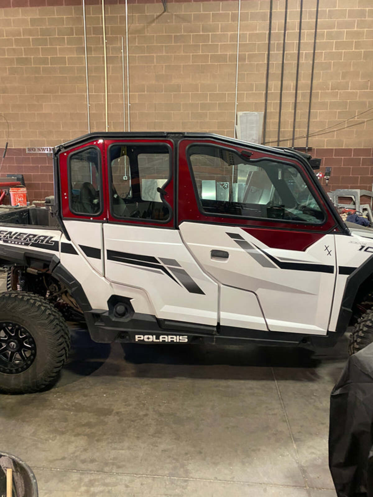 Dirt Warrior Accessories '16 Polaris General 4-Seat Cab Enclosure Upper Side Doors Panels