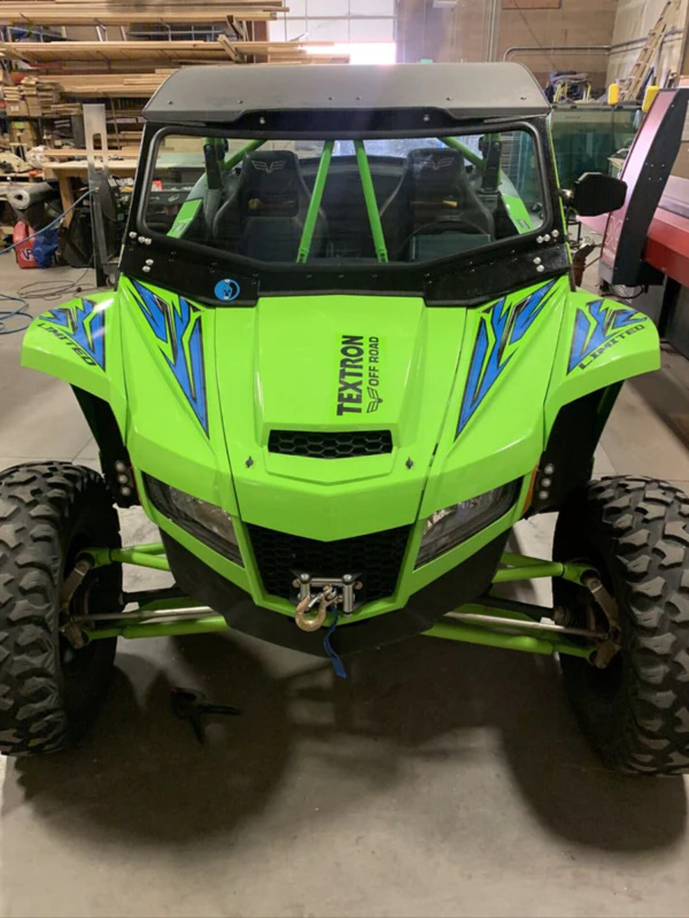 Dirt Warrior Accessories '18-'21 Textron Wildcat XX Front Windshield