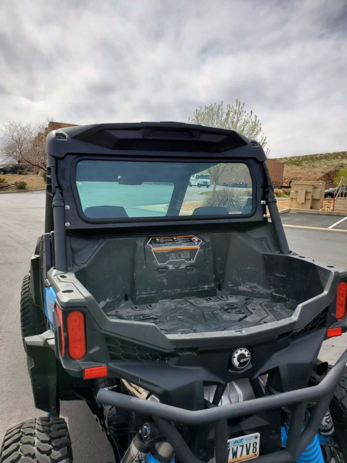 Dirt Warrior Accessories '18+ Can-Am Maverick Sport/Trail 2-Seat Rear Windshield