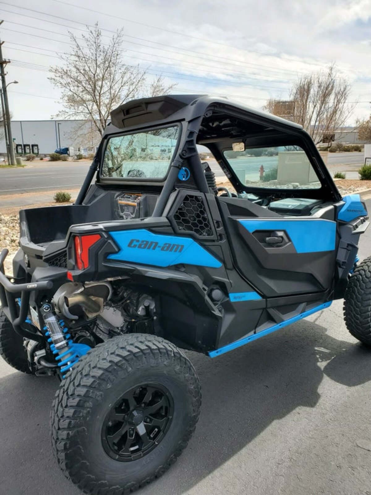 Dirt Warrior Accessories '18+ Can-Am Maverick Sport/Trail 2-Seat Rear Windshield