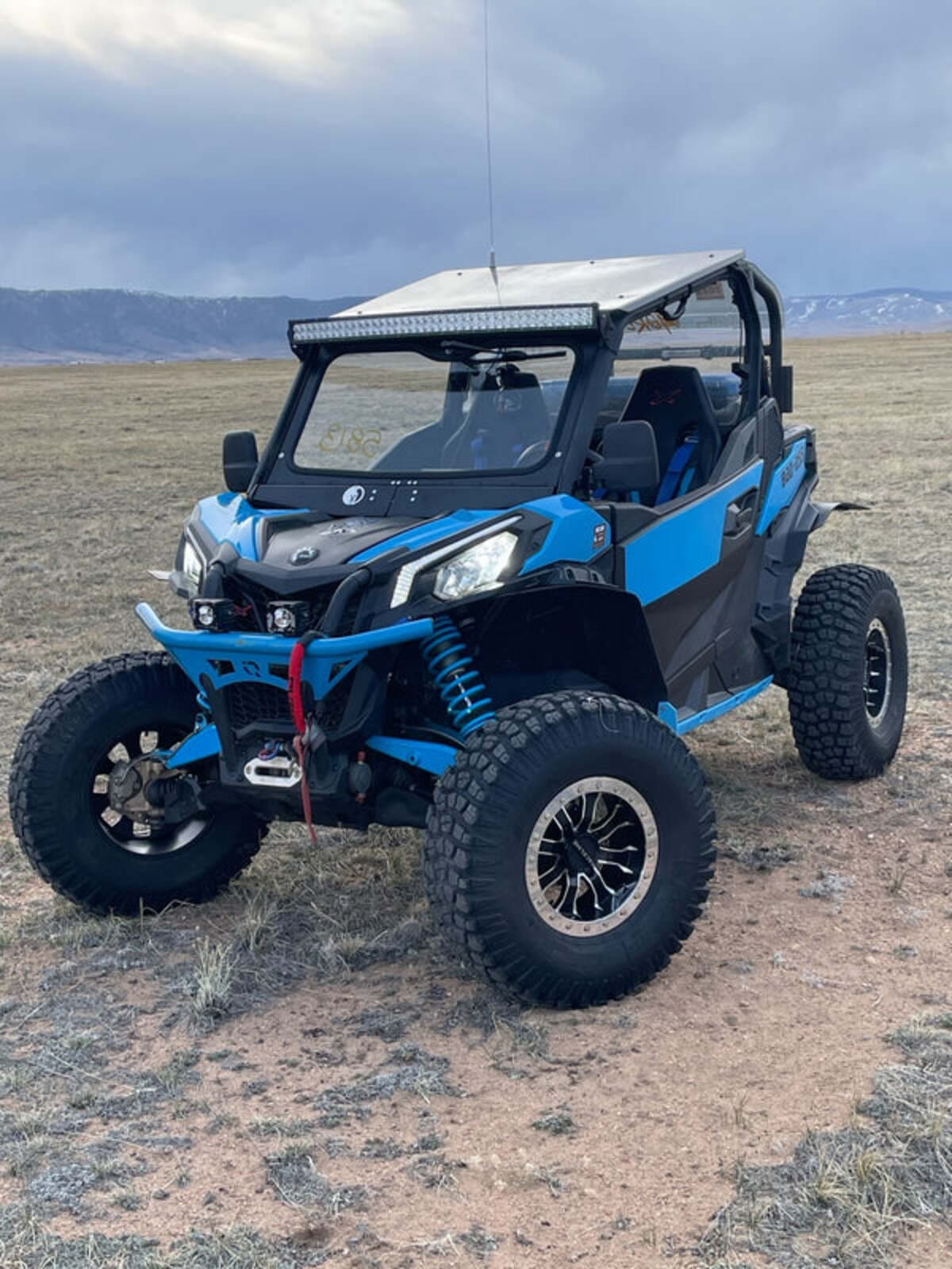 Dirt Warrior Accessories '18+ Can-Am Maverick Sport/Trail Front Windshield