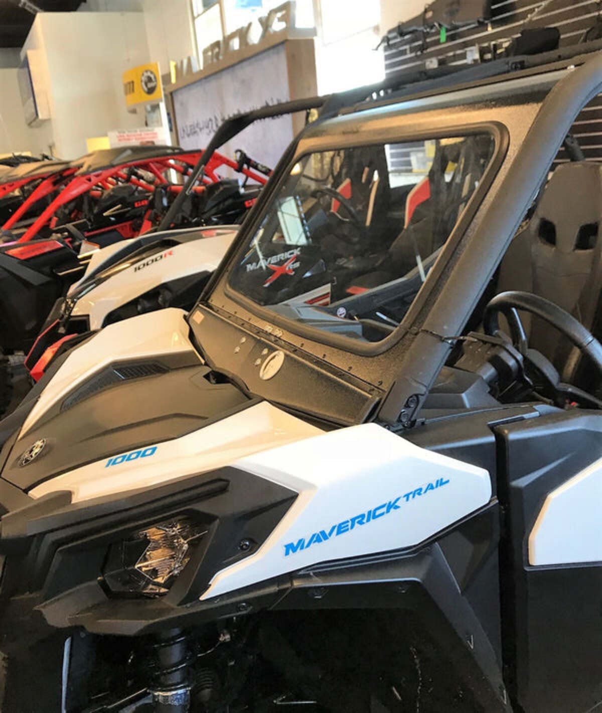 Dirt Warrior Accessories '18+ Can-Am Maverick Sport/Trail Front Windshield