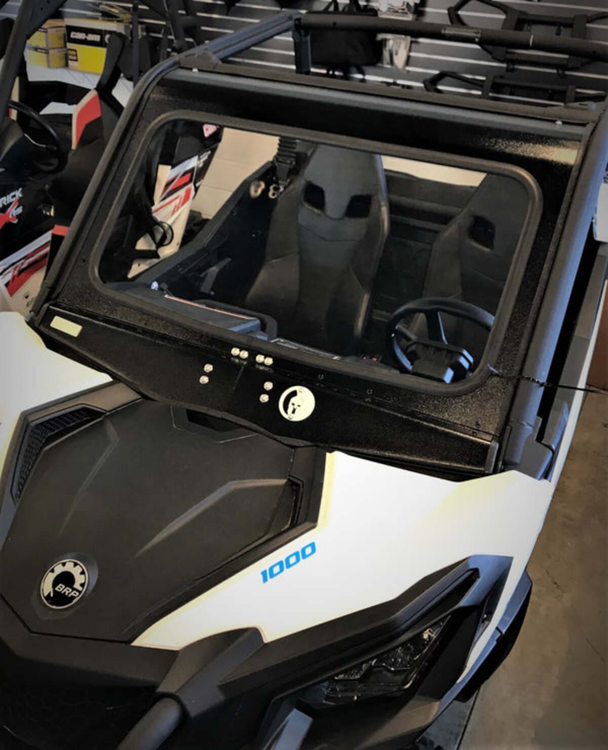 Dirt Warrior Accessories '18+ Can-Am Maverick Sport/Trail Front Windshield
