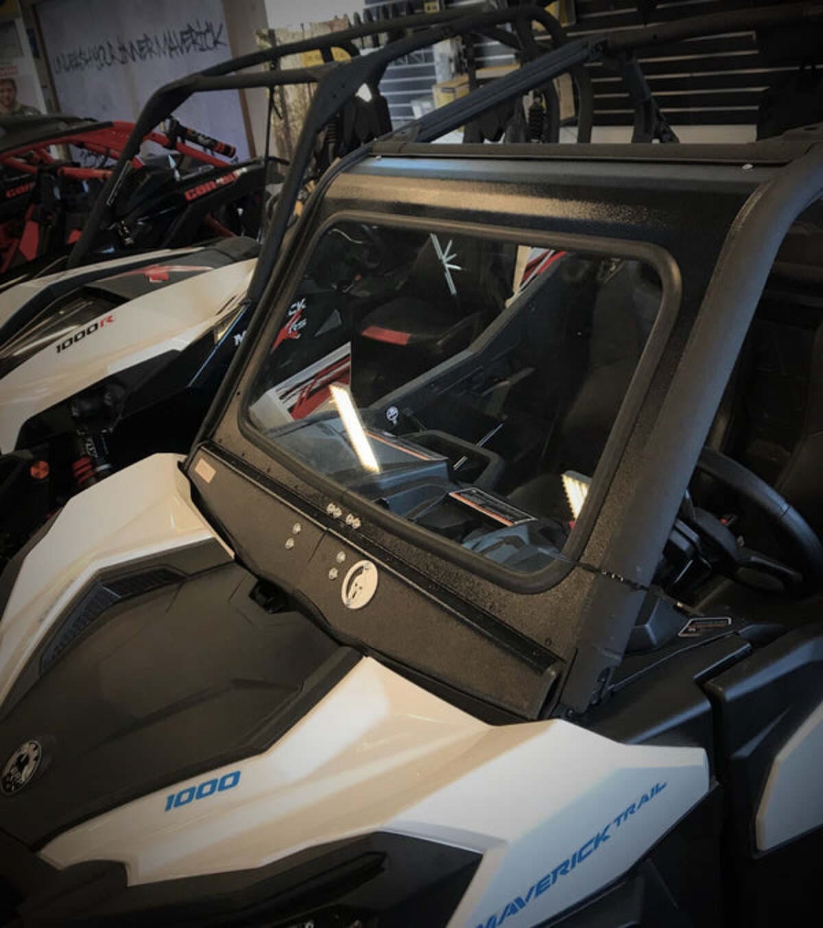 Dirt Warrior Accessories '18+ Can-Am Maverick Sport/Trail Front Windshield